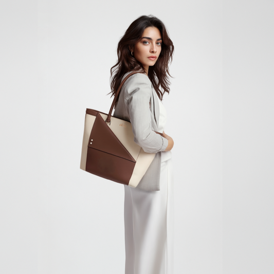 KOJO CASUAL TOTE (Beige)