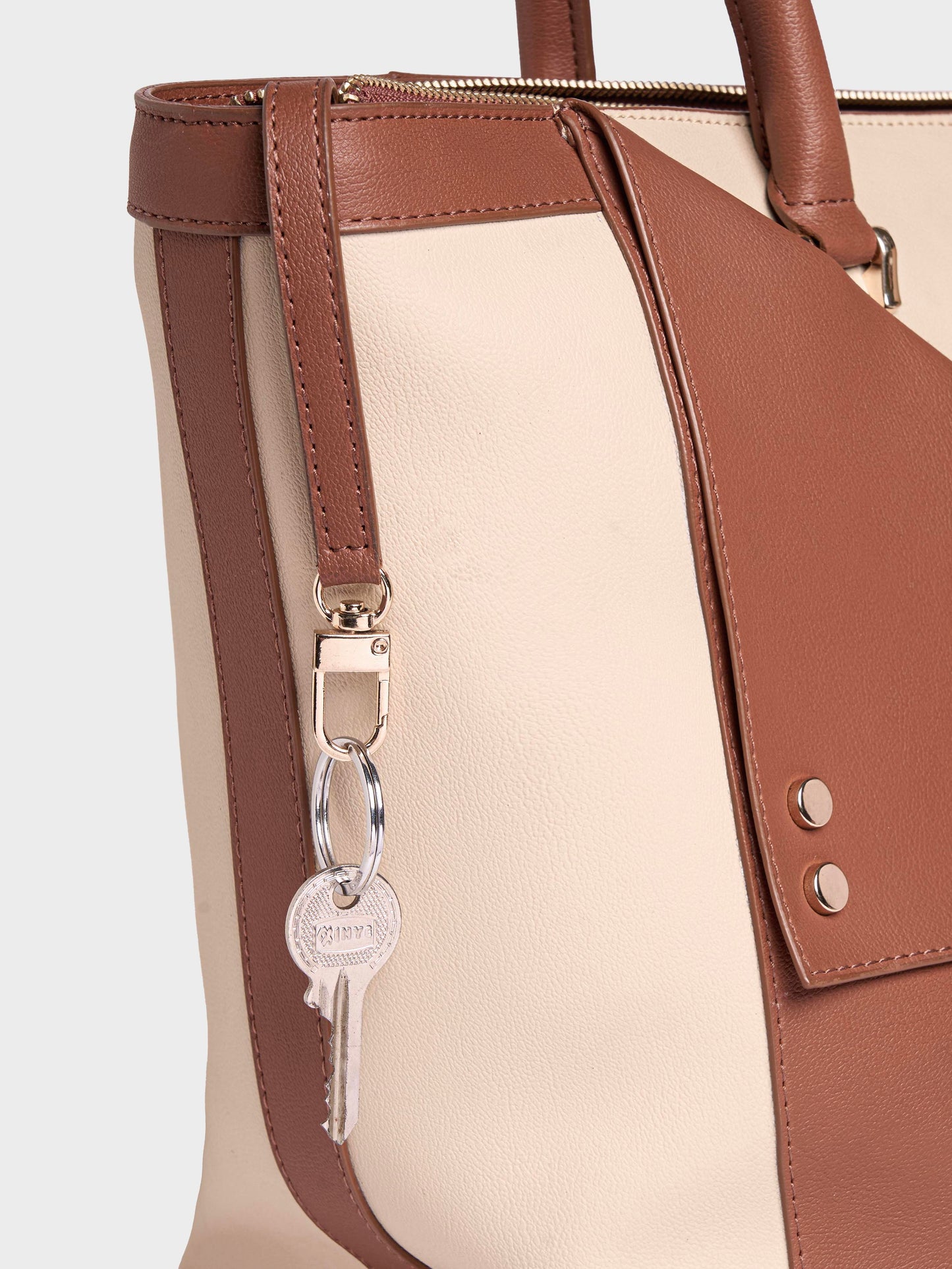 KOJO CASUAL TOTE (Beige)