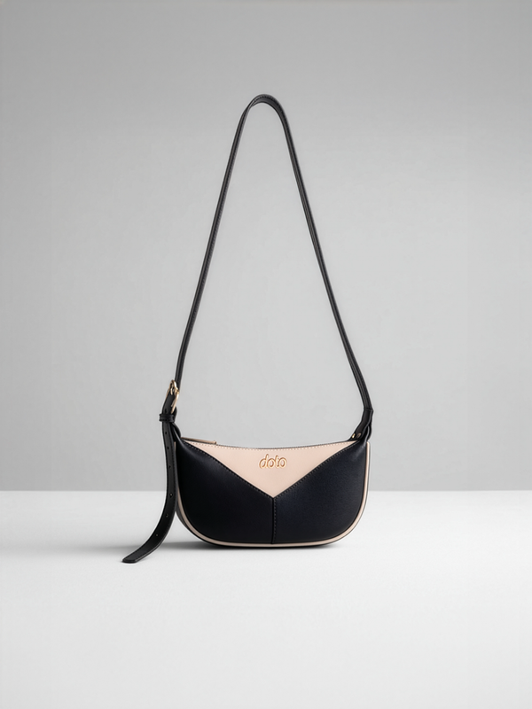 ENSO CROSSBODY BAG (Beige & Black)